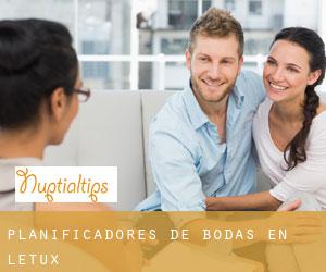 Planificadores de bodas en Letux