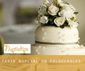 Tarta nupcial en Folgueroles